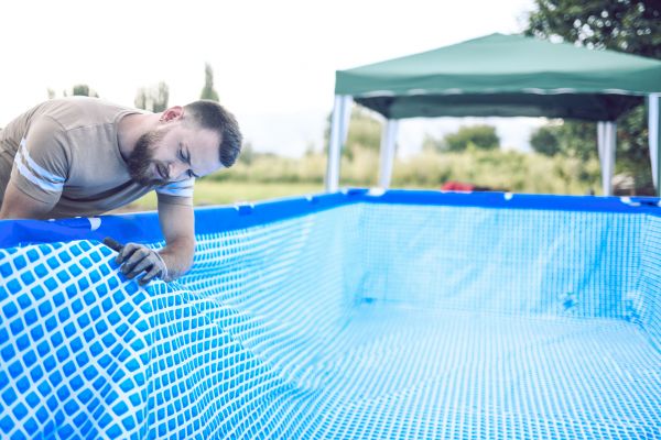 Above Ground Pool Liner Installation