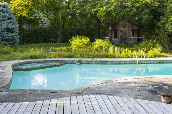 Inground Pool Building