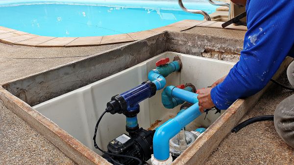 Inground Pool Plumbing Service