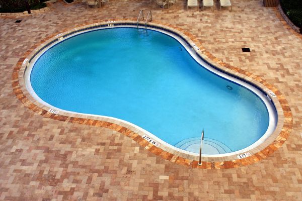 Pool Deck Pavers Sealing