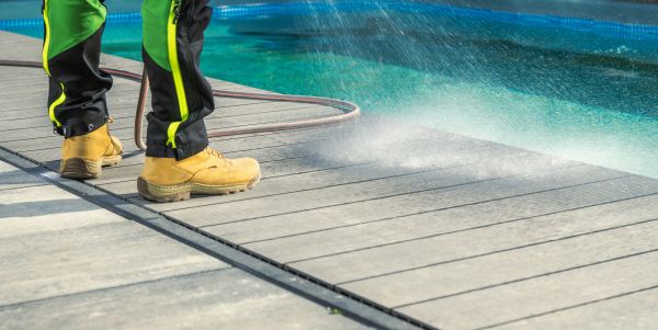 Cedar Deck Cleaning